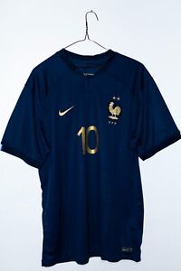 Mbappe Soccer Jersey France 2022 Home Qatar World Cup Special Edition XL