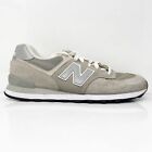 New Balance Mens 574 ML574EGG Gray Casual Shoes Sneakers Size 11 D