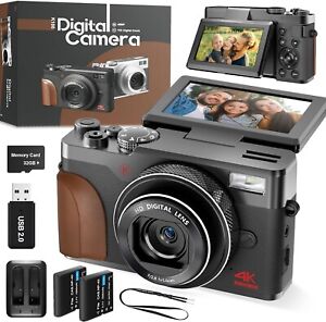 NBD Digital Camera 4K 48MP 16X Point and Shoot Camera  For Youtube Vlogging