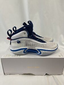 Nike Air Jordan XXXVI 36 PE Jayson Tatum Blue Global Game DJ4484-100 Size 10.5