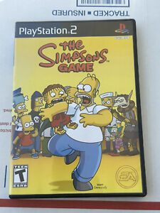 The Simpsons Game PS2 - NO POSTER - Complete CIB - Tested