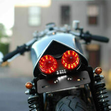 Motorcycle Integrated LED Tail Light Dual Turn Signal Brake License Plate Lamp