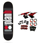 Plan B Skateboard Complete Classic Black 8.25