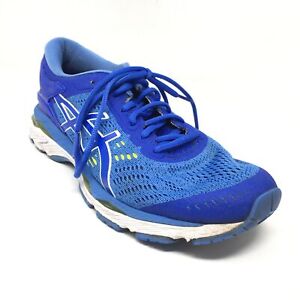 Women's Asics Gel-Kayano 24 Running Shoes Sneakers Size 9.5 Blue White Athletic