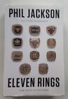 Eleven Rings Book Signed First Edition by Phil Jackson.