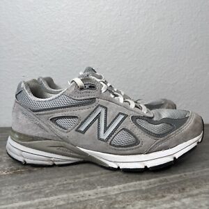 New Balance 990v4 Gray Made in USA Running Shoes Sneakers Women's Size 7 D