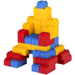 Large Jumbo Blocks Standard Building Toy Set 96 Pieces Kids Adventure Learning