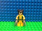 LEGO Wolverine Minifigure sh017 6866 Marvel Super Heroes X-Men CMF HTF Rare Lot