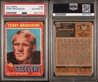 1971 Topps Terry Bradshaw RC Rookie Pittsburgh Steelers PSA Authentic #156