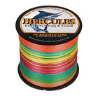 HERCULES 8 Strands Color PE Multicolor Braided Fishing Line 100M 300M 500M 1000M