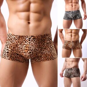 Hot Sale Men Boxer Briefs Underwear Breathable Bulge Comfortable Fitness
