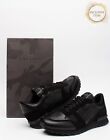 RRP€605 VALENTINO GARAVANI Leather Canvas Sneakers US11 UK10 EU44 Rockstuds