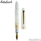 Esterbrook Estie Winter White Cartridge/Conveter Fountain Pen 1.1 Stub