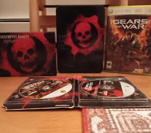 Gears of War Limited Collector's Edition Set. No Manual, 2 Games. See Photo's.