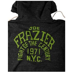 Roots Of Fight Smokin Joe Frazier Zipup Hoodie NWT XL Fight Of The Century