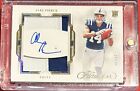 ALEC PIERCE 2022 PANINI FLAWLESS ROOKIE DUAL PATCH AUTO HOLO GOLD 20/25