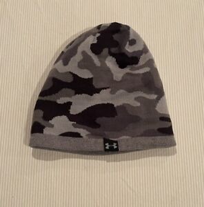 Under Armour Reversible Knit Beanie Hat Camo One Size