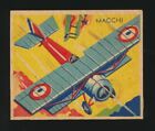1934 R136 National Chicle SKY BIRDS (Series of 144) -#81 MACCHI