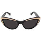 Moschino Grey Cat Eye Ladies Sunglasses MOS094/S 0807/IR 53 MOS094/S 0807/IR 53
