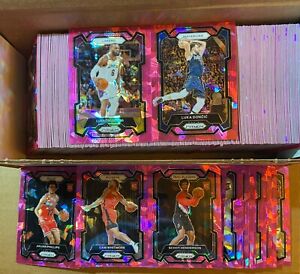 2023-24 PANINI PRIZM PINK CRACKED ICE PRIZM 1-300 COMPLETE YOUR SET YOU PICK