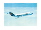 Postcard Skyliner 031 Fokker F28 Mk2000 Biman Bangladesh Airlines Aviation Plane