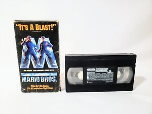New ListingSuper Mario Bros. VHS 1993 w/Sleeve Bob Hoskins, Dennis Hopper, John Leguizano