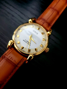 🔥RARE New Old Stock Oris AM044 Vintage Swiss Hand Wind Men's Watch
