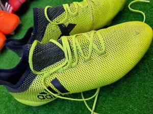 Adidas X 17+ Purespeed SG US 9.5 Yellow Football Soccer Cleats