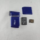 Insignia NS-DV720P HD Digital Camcorder Blue Pocket Recorder Tested  - Read Desc