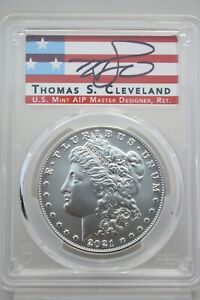New Listing2021-CC Silver Morgan Dollar 100th PCGS MS70 Advanced Release Cleveland #3802