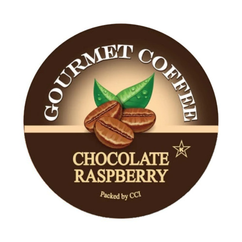 Chocolate Raspberry, Gourmet Flavored Coffee Pods for Keurig K-cup Brewers