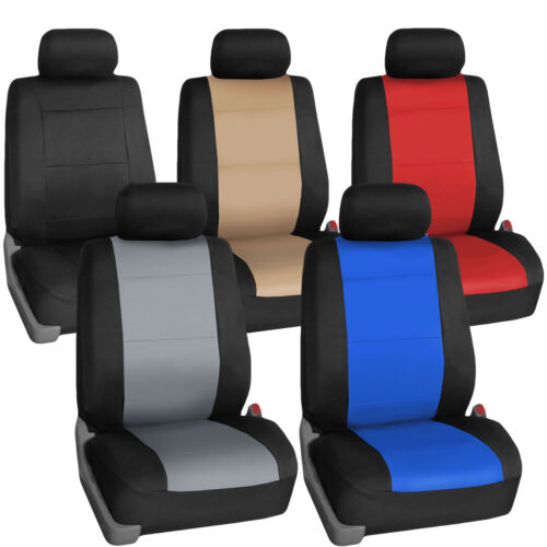 For Toyota Neoprene Car Seat Covers Fit For Auto Truck SUV Van - 2PC Front Seats (For: More than one vehicle)