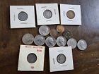 Lot Old US Coins Barber Silver Wheat Steel Penny Mercury Dime Token Quarter Etc