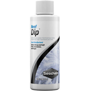Seachem Reef Dip 100mL Elemental Iodine Complex Disinfects Corals and Frags