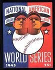 1945 World Series Reproduction Program CHICAGO CUBS vs DETROIT TIGERS !!!