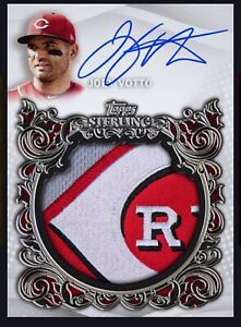 2021 Topps Sterling Series 1 JOEY VOTTO Auto Relic REDS Bunt Digital Card