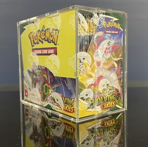 1 PACK Acrylic Display Case for Pokemon Booster Box Fabricated in USA x1