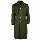 NEW Military Green Wool Overcoat Olive military officer field coat greatcoat