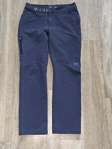 REI Co Op Pants Women’s Size 6 Semi Fitted Gray Belted Hiking Outdoor Gray