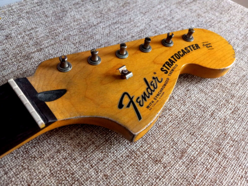 Genuine Fender Lic Relic Strat neck Aged Nitro '69 Stratocaster Mr G's custom
