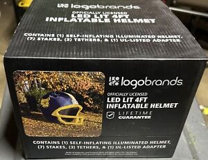 North Carolina A&T Aggies Led Lit 4ft Inflatable Helmet