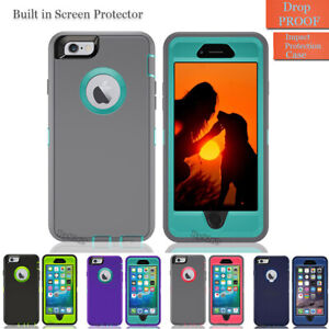 For iphone 6 | 6 plus Case Cover w/Screen & Clip fit Otterbox Defender