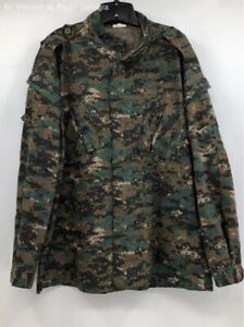 Men's Surplus Camo USMC Army Coat Maat Uniform Jacket - Size XXL-Reg