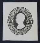 CKStamps: US Cut Square Stamps Collection Scott#U204 Unused H NG