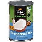 Thai Kitchen Organic Unsweetened Lite Coconut Milk, 13.66 fl oz (Pack of 6)