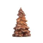 Mosser Glass Collectible Glass Christmas Trees Carmel Brown 8 inch Large