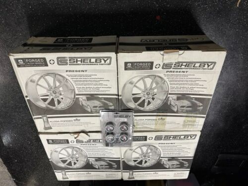 20” Shelby GT500 Alcoa Forged Super Snake Wheels Full Set 20x10 20x9 With Boxes