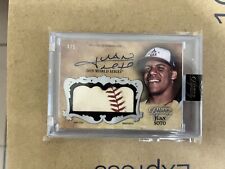 2021 Topps Dynasty Juan Soto 2019 World Series Game-used Ball Patch Auto /5
