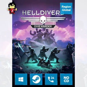 HELLDIVERS Dive Harder Edition for PC Game Steam Key Region Free