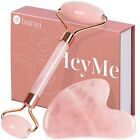 New ListingMother's Day BAIMEI IcyMe Jade Roller & Gua Sha Face Redness Reducing Skin Pink
